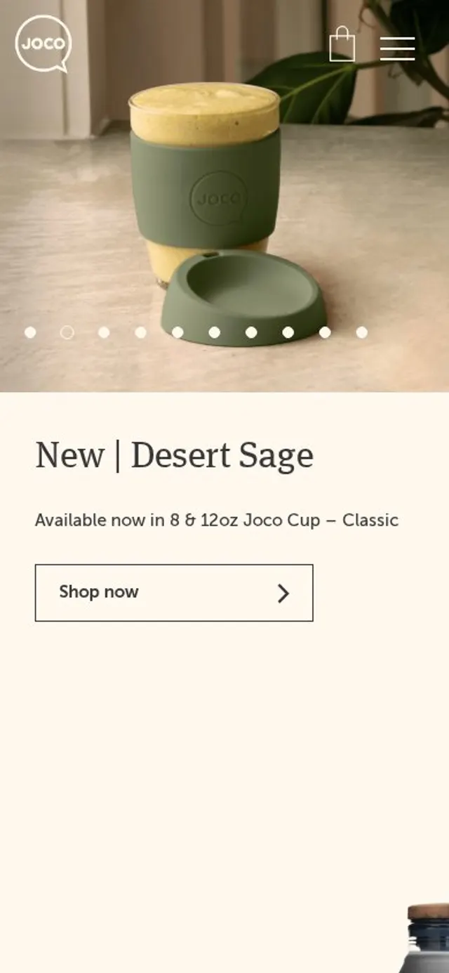 环保消费品商城仿站定制（参考：jococups.com）